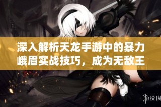 深入解析天龙手游中的暴力峨眉实战技巧，成为无敌王者的全面攻略