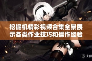 挖掘机精彩视频合集全景展示各类作业技巧和操作经验