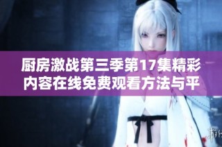 厨房激战第三季第17集精彩内容在线免费观看方法与平台介绍