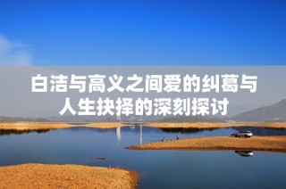 白洁与高义之间爱的纠葛与人生抉择的深刻探讨