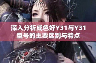 深入分析成色好Y31与Y31型号的主要区别与特点