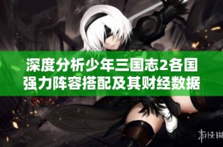深度分析少年三国志2各国强力阵容搭配及其财经数据解析