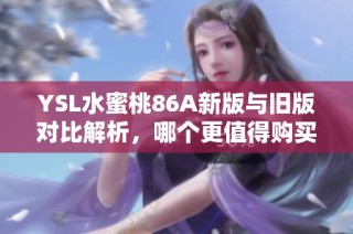 YSL水蜜桃86A新版与旧版对比解析，哪个更值得购买和体验