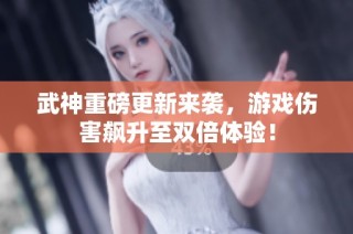 武神重磅更新来袭，游戏伤害飙升至双倍体验！