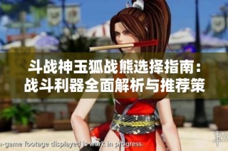 斗战神玉狐战熊选择指南：战斗利器全面解析与推荐策略