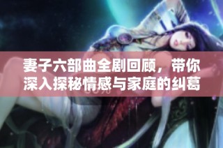 妻子六部曲全剧回顾，带你深入探秘情感与家庭的纠葛历程