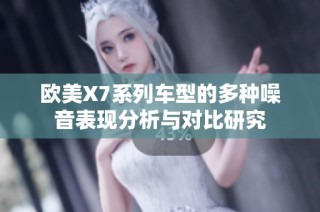 欧美X7系列车型的多种噪音表现分析与对比研究