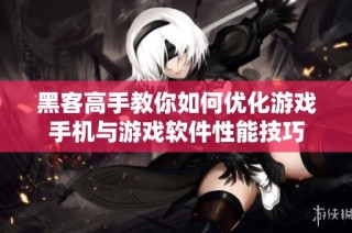 黑客高手教你如何优化游戏手机与游戏软件性能技巧
