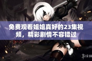 免费观看姐姐真好的23集视频，精彩剧情不容错过