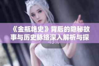 《金瓶艳史》背后的隐秘故事与历史脉络深入解析与探讨