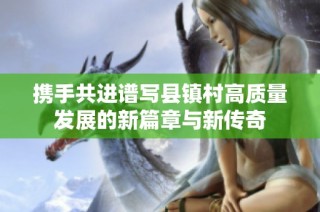 携手共进谱写县镇村高质量发展的新篇章与新传奇