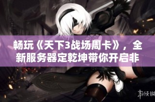 畅玩《天下3战场周卡》，全新服务器定乾坤带你开启非凡体验