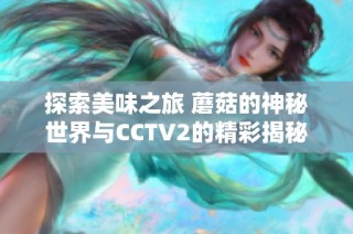 探索美味之旅 蘑菇的神秘世界与CCTV2的精彩揭秘