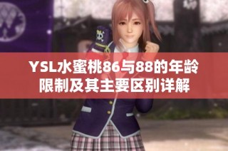 YSL水蜜桃86与88的年龄限制及其主要区别详解