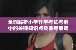 全面解析小学升学考试考纲中的关键知识点及备考策略