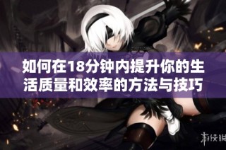 如何在18分钟内提升你的生活质量和效率的方法与技巧