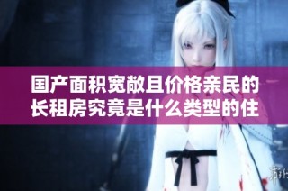 国产面积宽敞且价格亲民的长租房究竟是什么类型的住宅呢