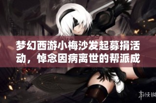 梦幻西游小梅沙发起募捐活动，悼念因病离世的帮派成员