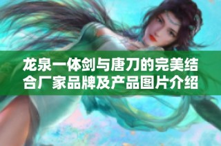 龙泉一体剑与唐刀的完美结合厂家品牌及产品图片介绍