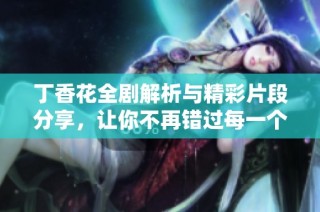 丁香花全剧解析与精彩片段分享，让你不再错过每一个感人瞬间