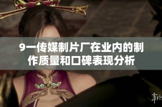9一传媒制片厂在业内的制作质量和口碑表现分析