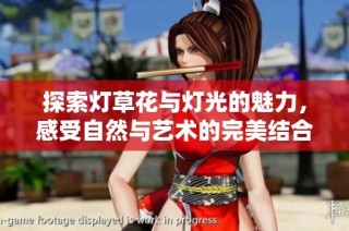 探索灯草花与灯光的魅力，感受自然与艺术的完美结合