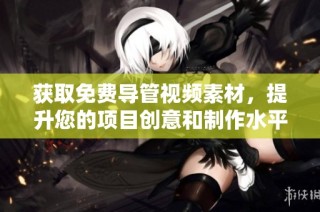 获取免费导管视频素材，提升您的项目创意和制作水平