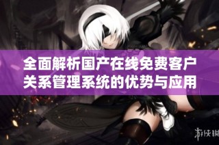 全面解析国产在线免费客户关系管理系统的优势与应用价值