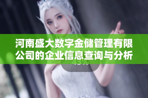 河南盛大数字金储管理有限公司的企业信息查询与分析