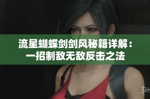 流星蝴蝶剑剑风秘籍详解：一招制敌无敌反击之法