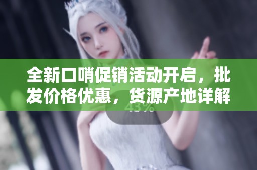 全新口哨促销活动开启，批发价格优惠，货源产地详解！