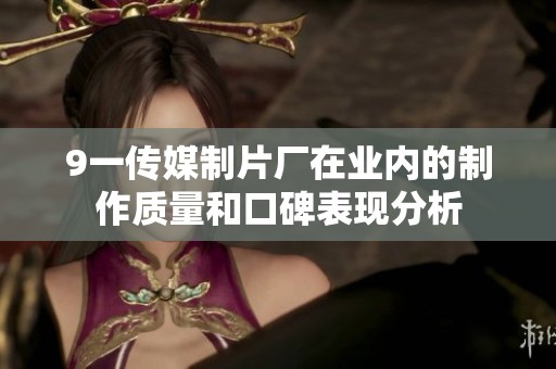 9一传媒制片厂在业内的制作质量和口碑表现分析