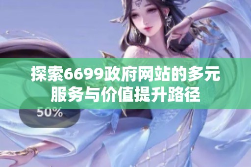 探索6699政府网站的多元服务与价值提升路径