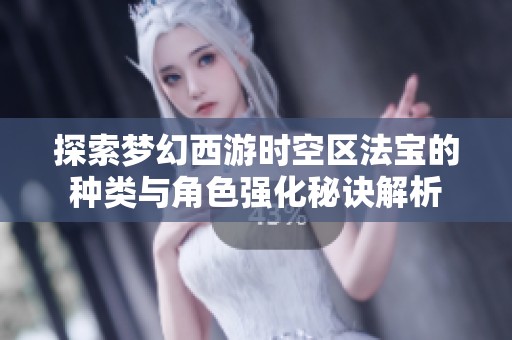 探索梦幻西游时空区法宝的种类与角色强化秘诀解析
