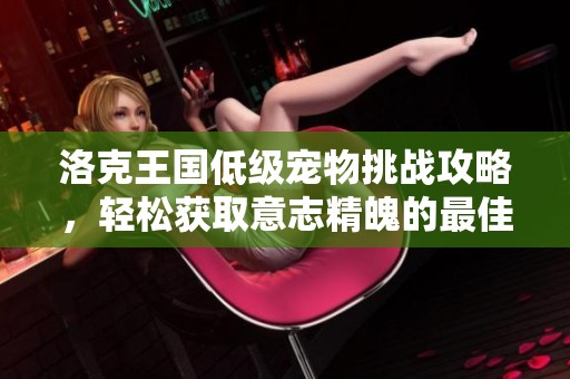 洛克王国低级宠物挑战攻略，轻松获取意志精魄的最佳获胜策略