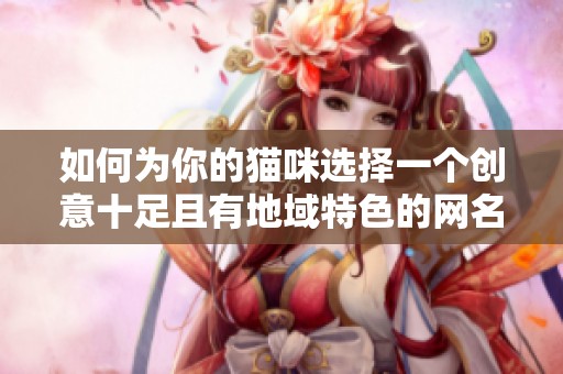 如何为你的猫咪选择一个创意十足且有地域特色的网名指南