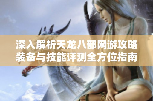 深入解析天龙八部网游攻略装备与技能评测全方位指南