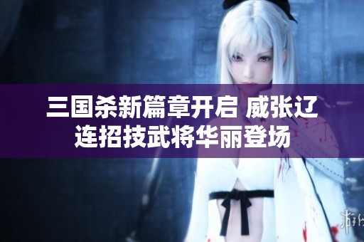 三国杀新篇章开启 威张辽连招技武将华丽登场