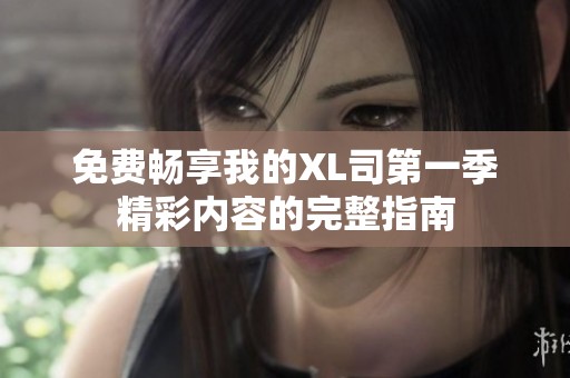 免费畅享我的XL司第一季精彩内容的完整指南