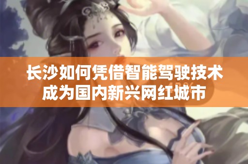 长沙如何凭借智能驾驶技术成为国内新兴网红城市