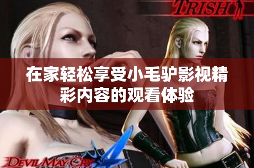 在家轻松享受小毛驴影视精彩内容的观看体验