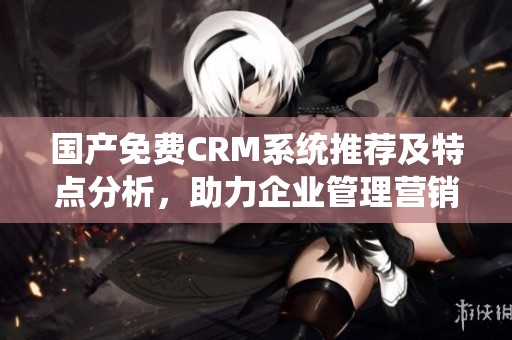 国产免费CRM系统推荐及特点分析，助力企业管理营销活动