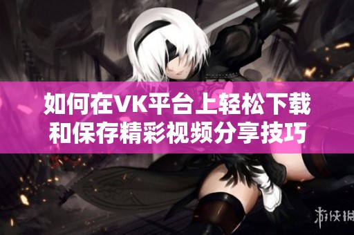 如何在VK平台上轻松下载和保存精彩视频分享技巧