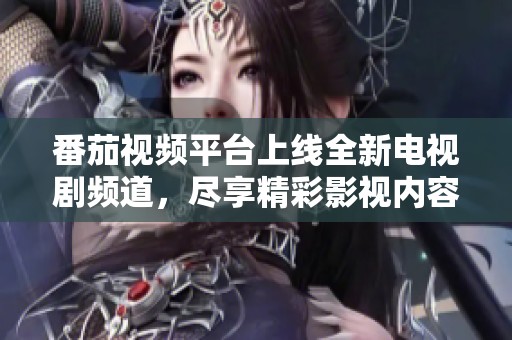 番茄视频平台上线全新电视剧频道，尽享精彩影视内容