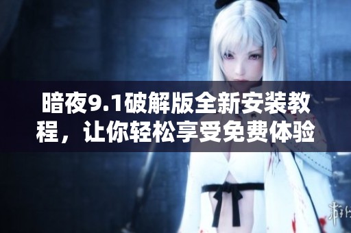 暗夜9.1破解版全新安装教程，让你轻松享受免费体验