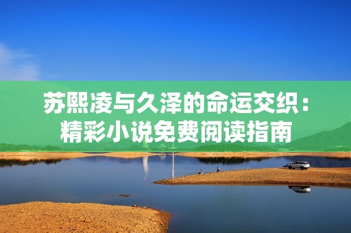 苏熙凌与久泽的命运交织：精彩小说免费阅读指南