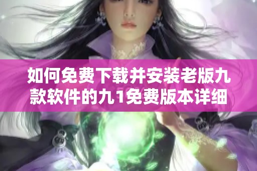 如何免费下载并安装老版九款软件的九1免费版本详细教程