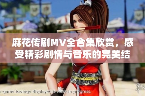麻花传剧MV全合集欣赏，感受精彩剧情与音乐的完美结合