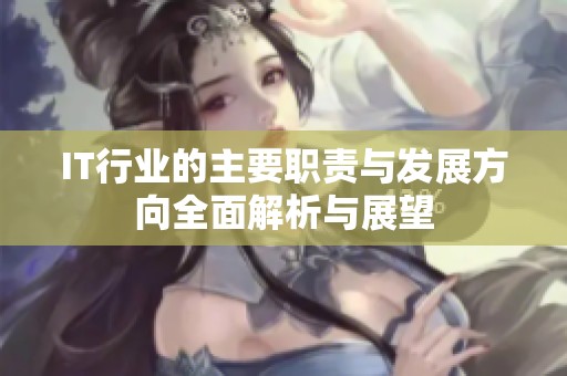 IT行业的主要职责与发展方向全面解析与展望